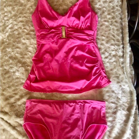 SPANK Pink Tankini - Picture 2 of 7